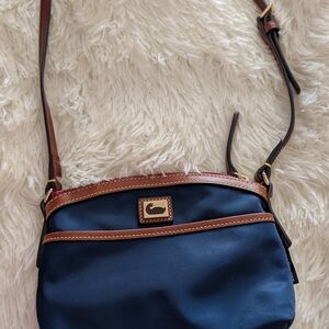 Dooney Burke Navy Blue Crossbody Bag